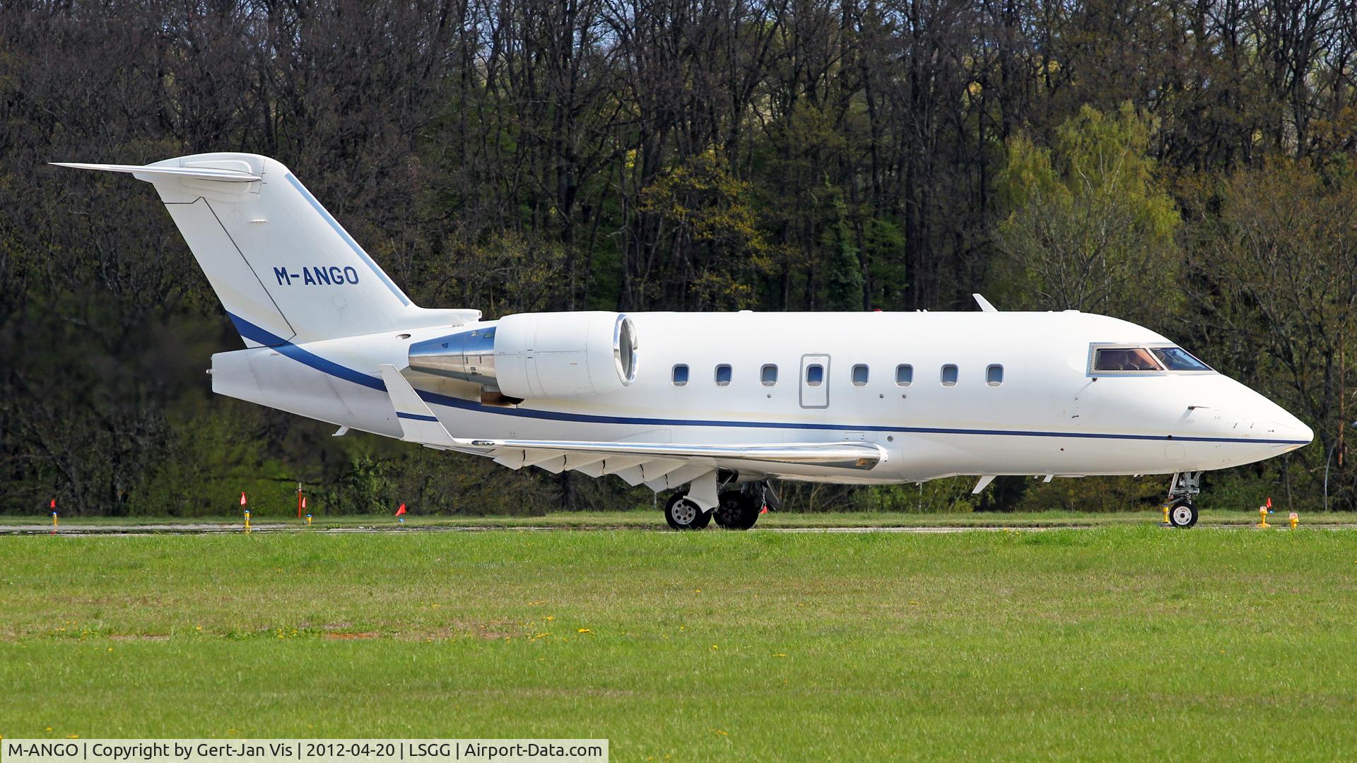 M-ANGO, 2005 Bombardier Challenger 604 (CL-600-2B16) C/N 5610, Nice regi!