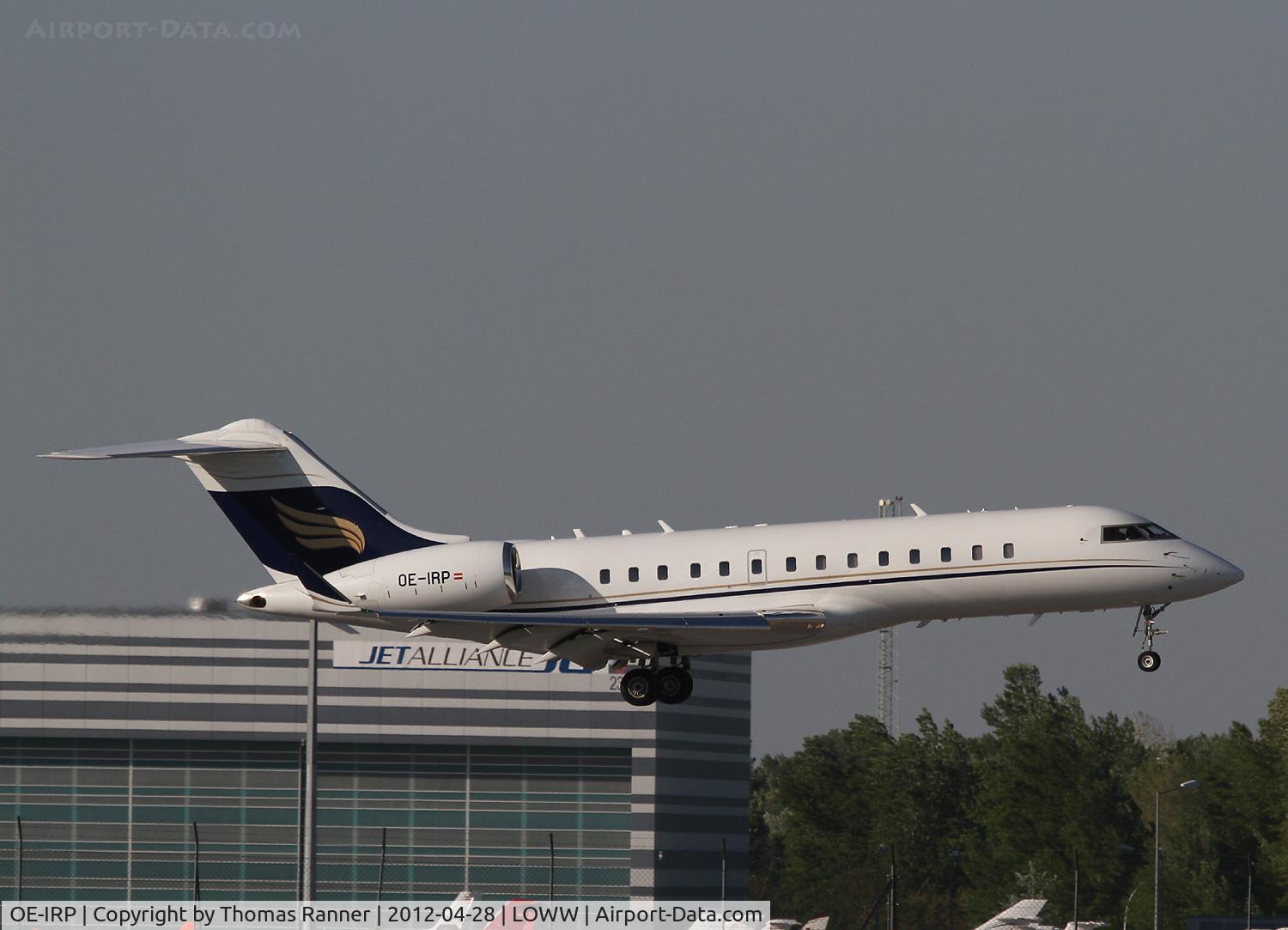 OE-IRP, 2001 Bombardier BD-700-1A10 Global Express XRS C/N 9106, Amira Air Bombadier BD-700