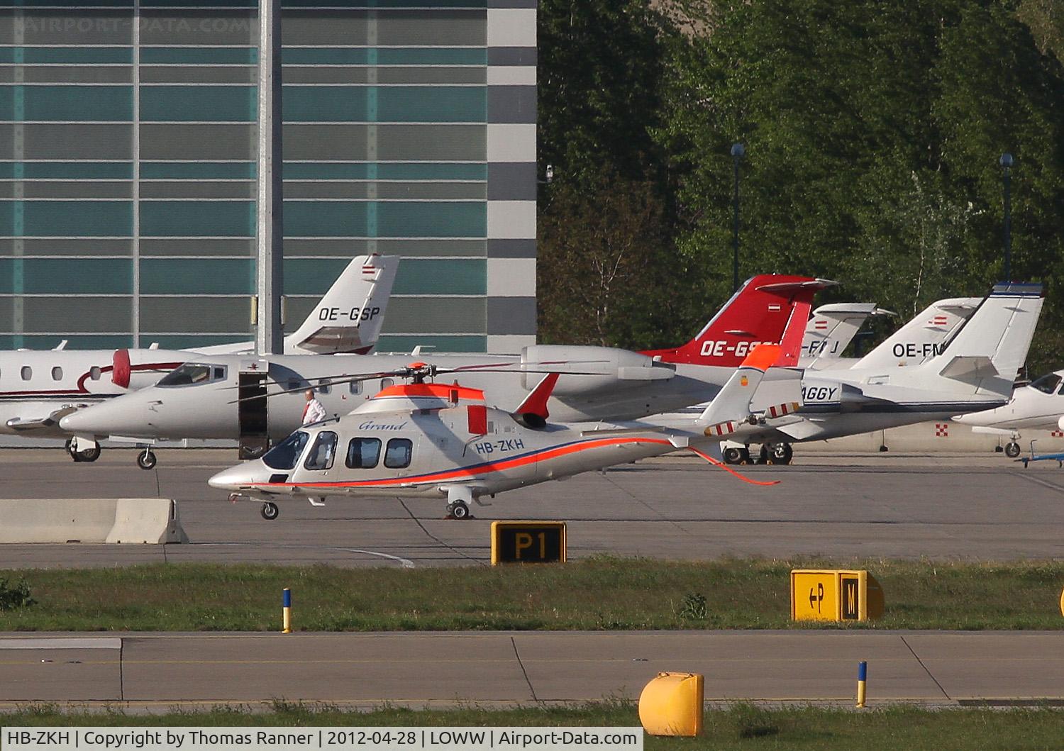 HB-ZKH, 2009 Agusta A-109S Grand C/N 22114, Eliarco Ets Agusta A-109