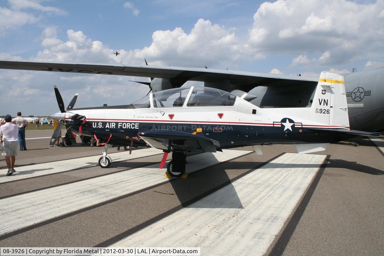 08-3926, 2008 Raytheon T-6A Texan II C/N PT-485, Texan II