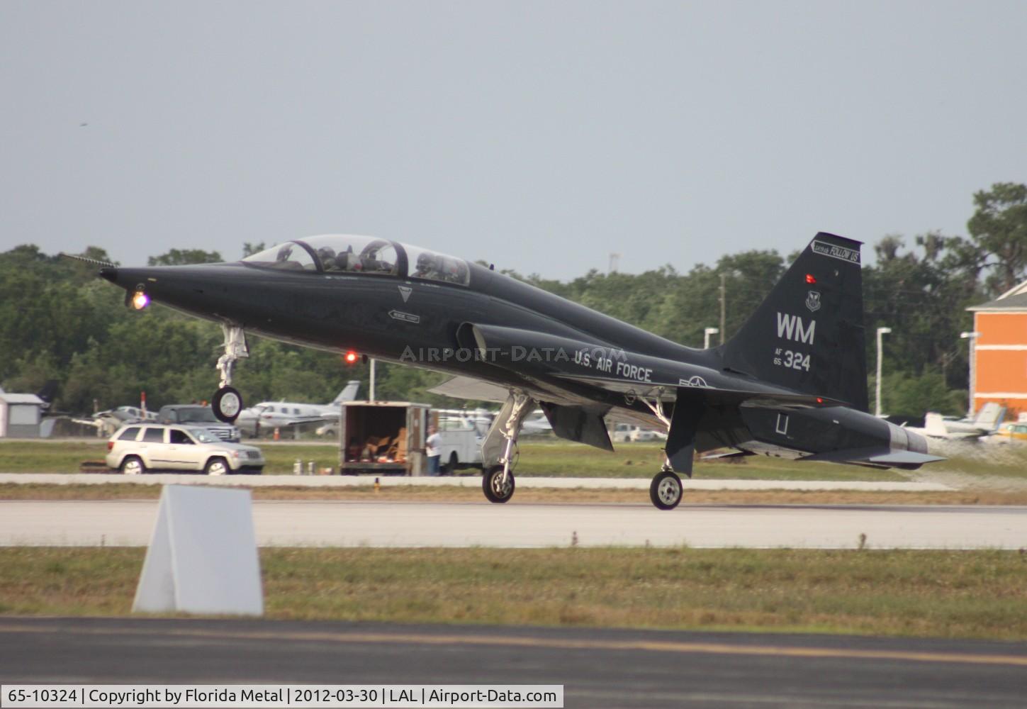 65-10324, 1965 Northrop T-38A-60-NO C/N N.5743, T-38A Talon