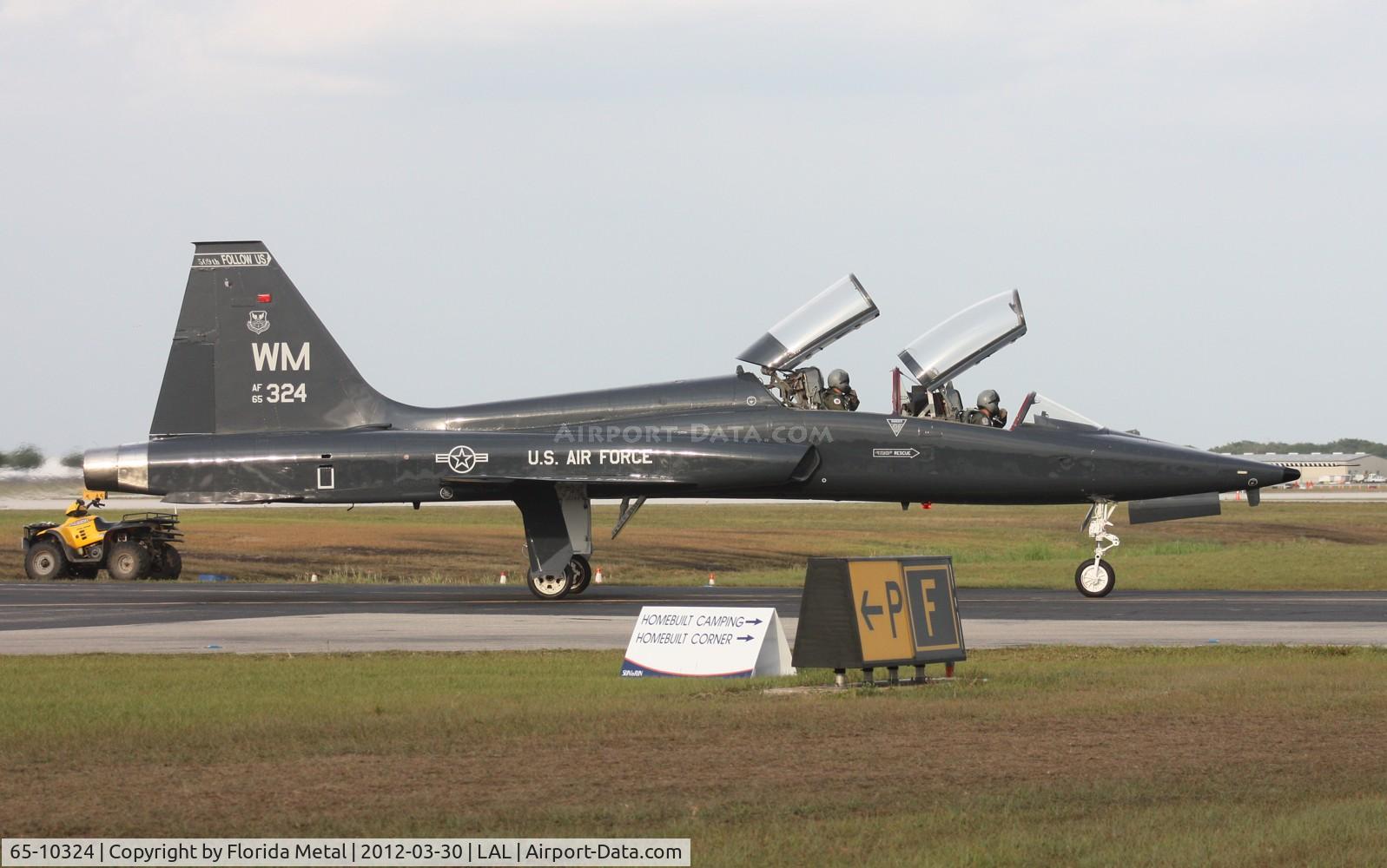 65-10324, 1965 Northrop T-38A-60-NO C/N N.5743, T-38A Talon