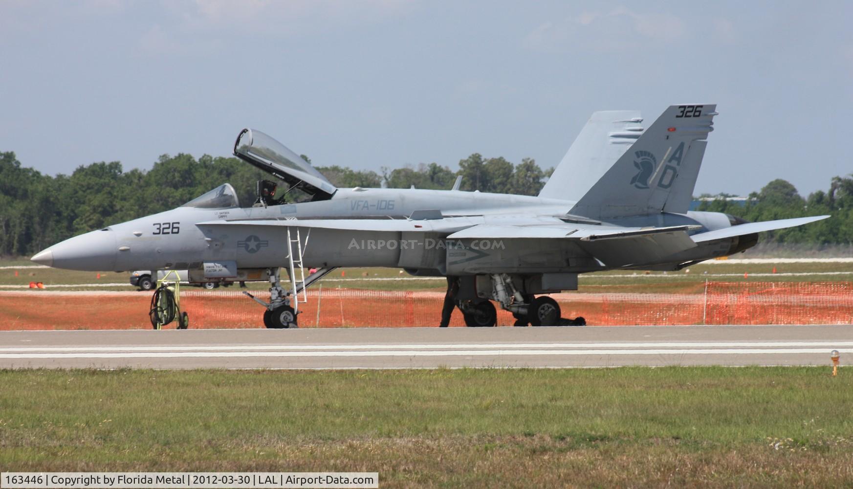 163446, 1987 McDonnell Douglas F/A-18C-23-MC Hornet C/N 652/C016, F-18C Hornet