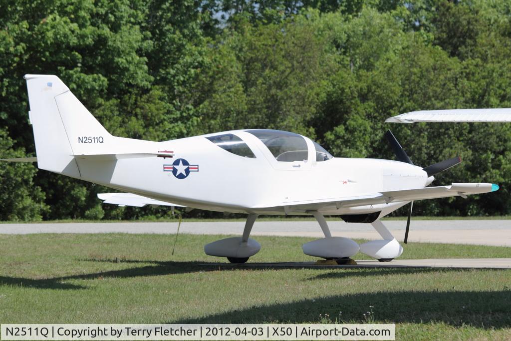 N2511Q, 2007 Stoddard-Hamilton Glasair Super II S C/N 1010, At Massey Ranch Airpark , Florida