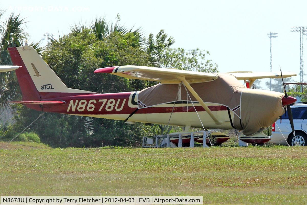 N8678U, 1965 Cessna 172F C/N 17252581, At New Smyrna Beach Airport