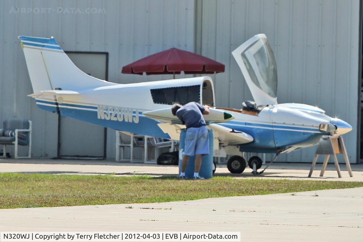 N320WJ, 1973 K&S Aircraft SA-105 Super Cavalier C/N 6817, At New Smyrna Beach Airport