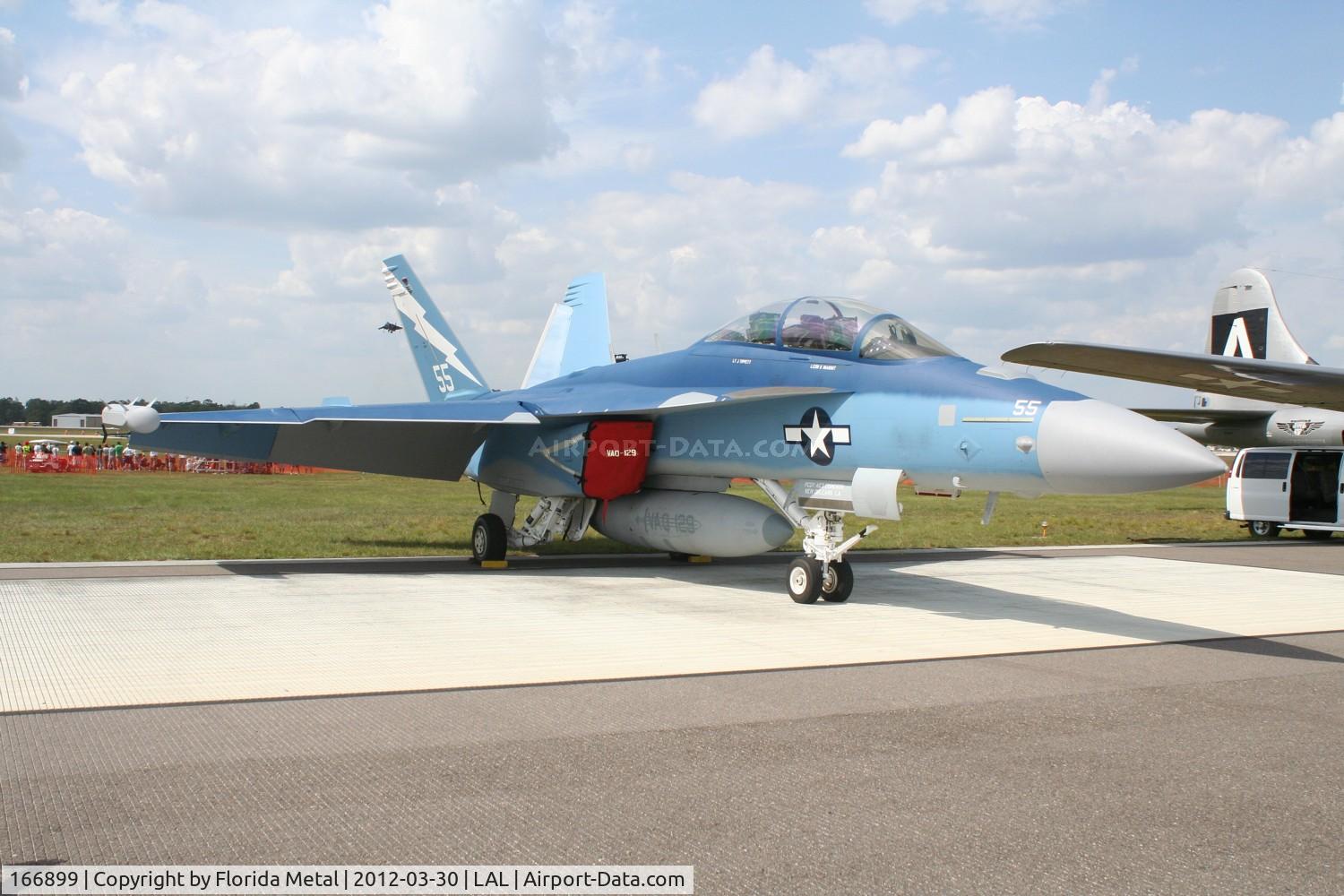 166899, Boeing EA-18G Growler C/N G-11, EA-18 Growler Retro colors