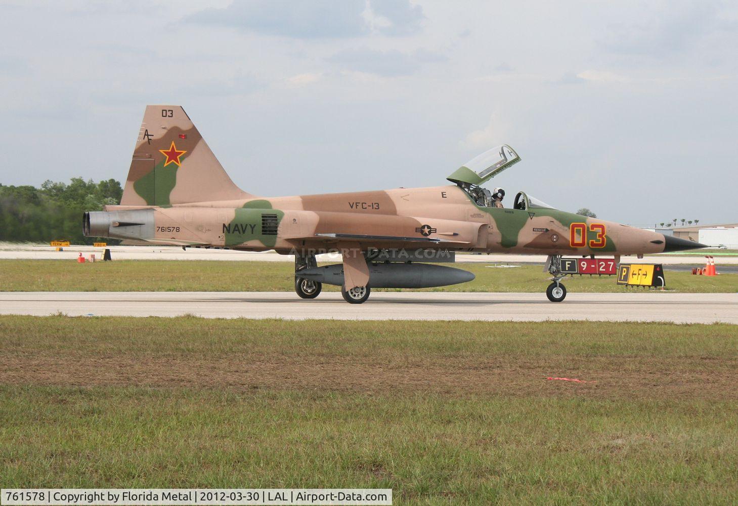 761578, Northrop F-5N Tiger II C/N L.1053, F-5N Tiger II