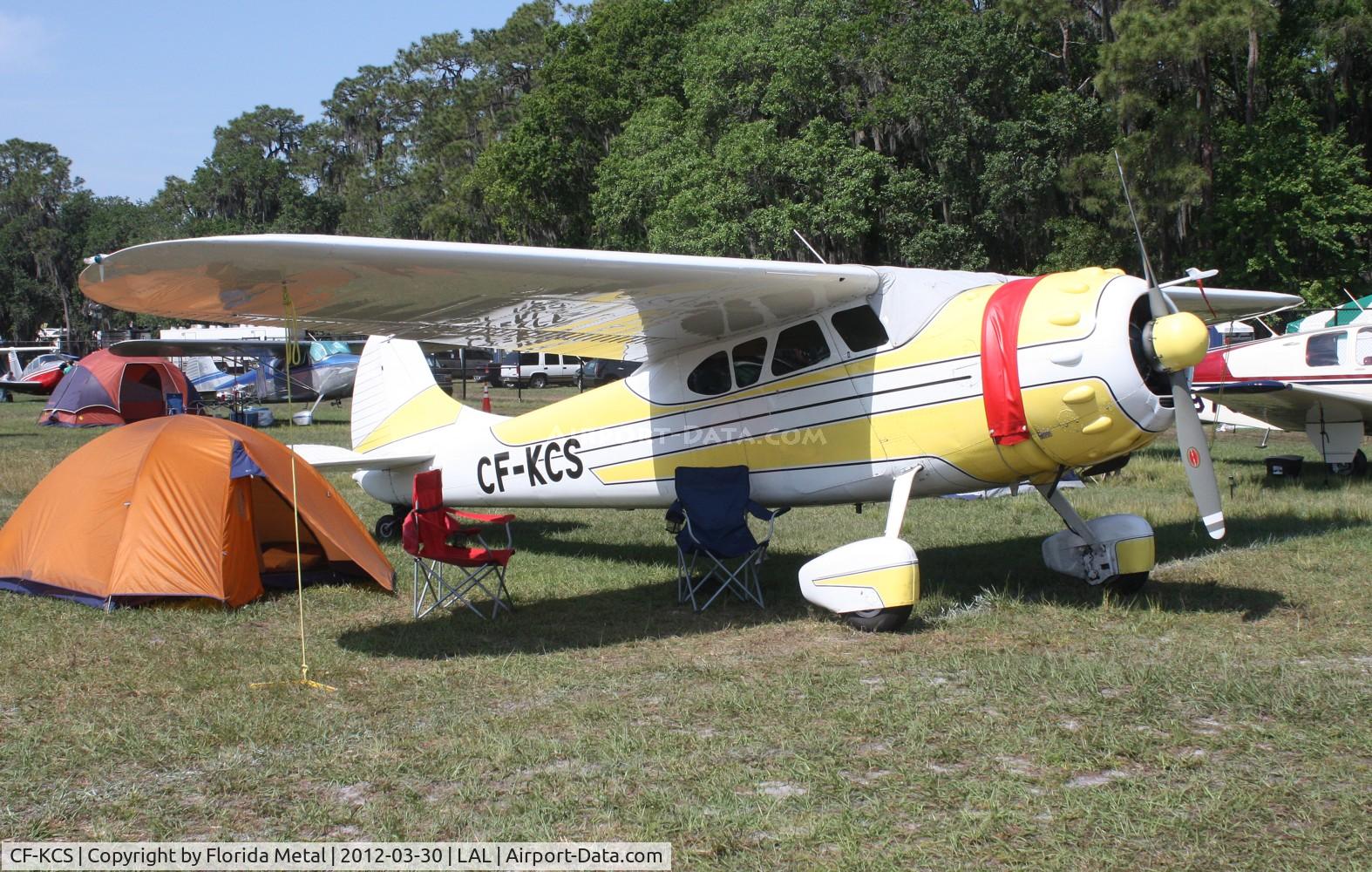 CF-KCS, 1947 Cessna 195 C/N 7034, Cessna 195