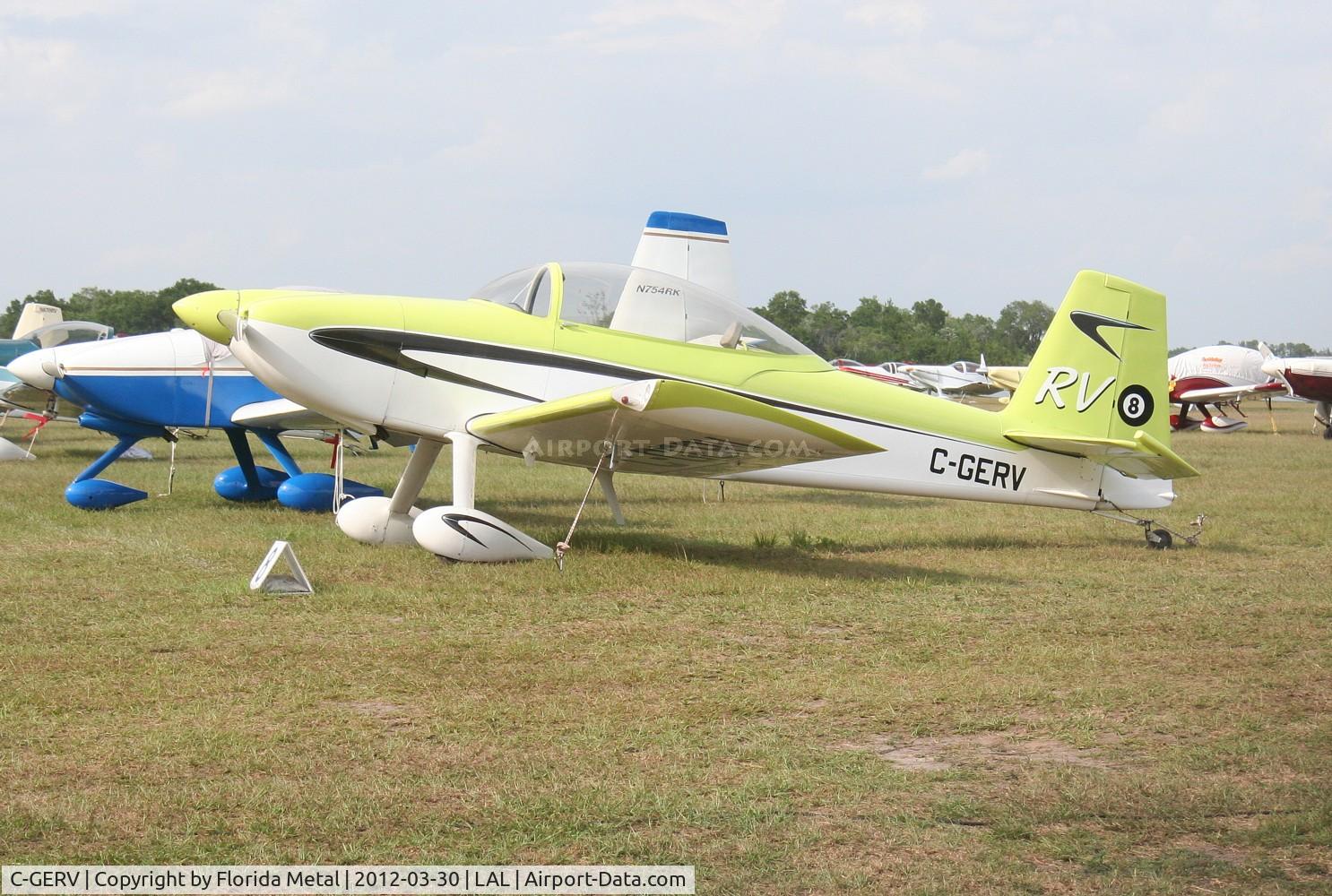 C-GERV, 2002 Vans RV-8 C/N 81117, Vans RV-8