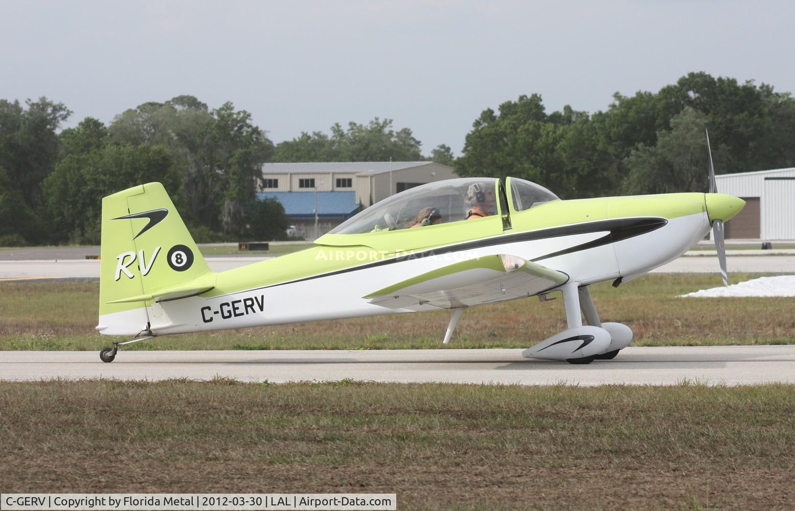 C-GERV, 2002 Vans RV-8 C/N 81117, Vans RV-8