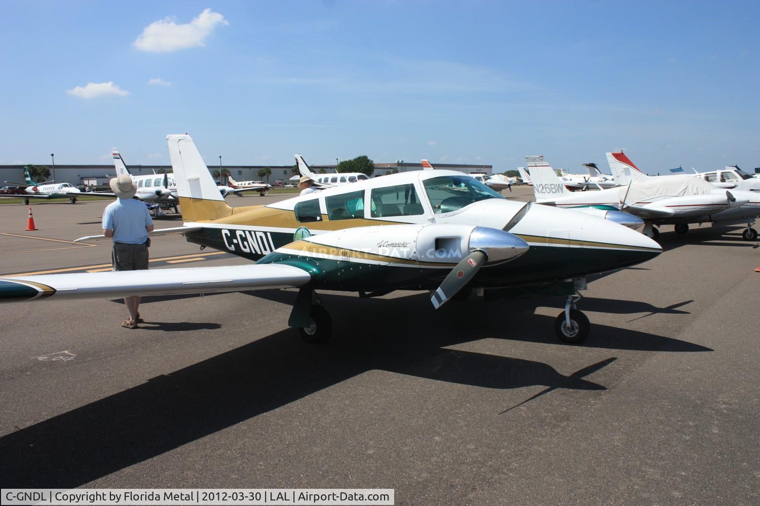 C-GNDL, 1968 Piper PA-30 Twin Comanche Twin Comanche C/N 30-1704, PA-30
