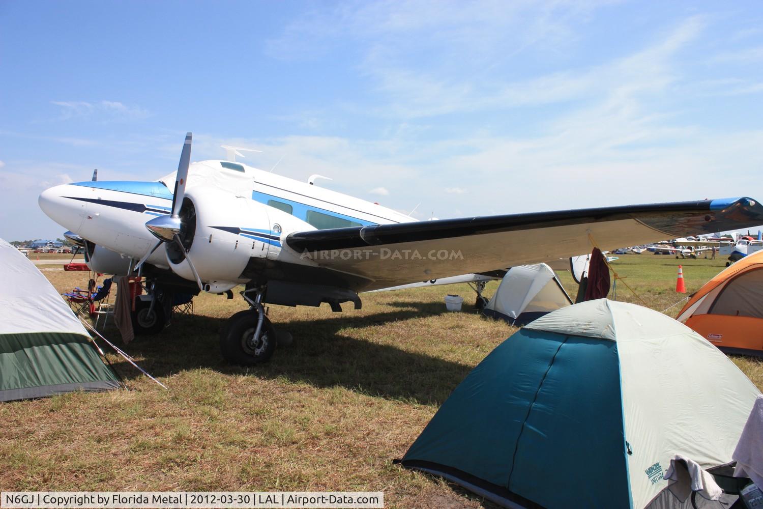 N6GJ, 1962 Beech H-18 C/N BA-633, Beech H-18