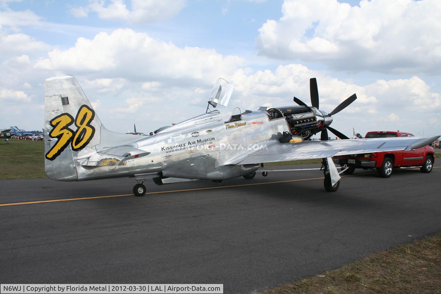 N6WJ, North American P-51 XR C/N 44-88, Precious Metal