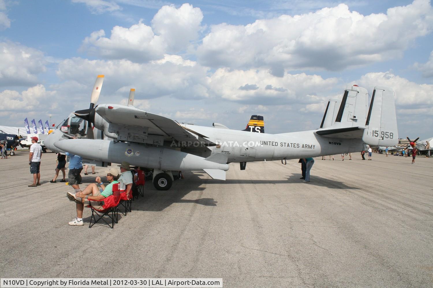 N10VD, 1968 Grumman OV-1D Mohawk C/N 162C, OV-1 Mohawk