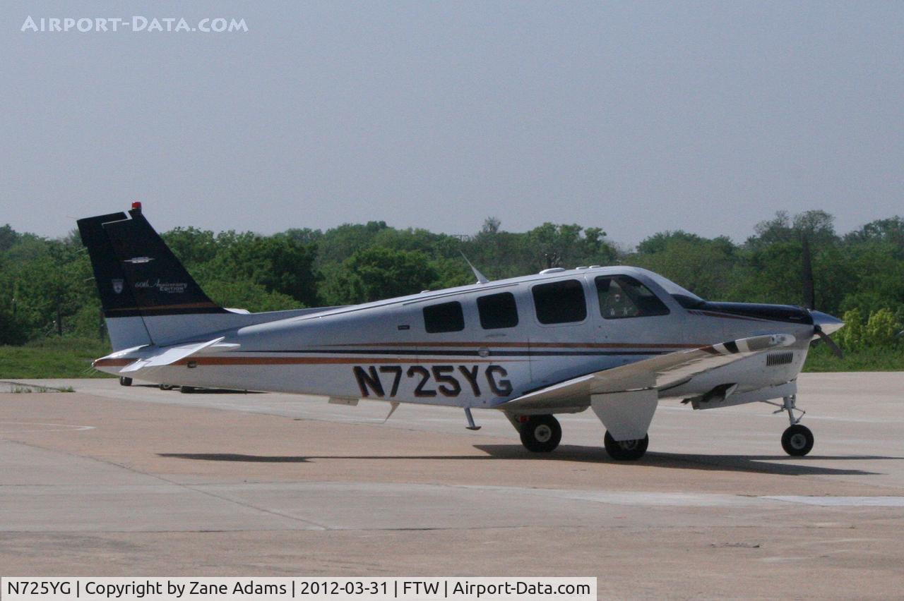 N725YG, 2008 Hawker Beechcraft Corp G36 Bonanza C/N E-3842, At Meacham Field - Fort Worth, TX