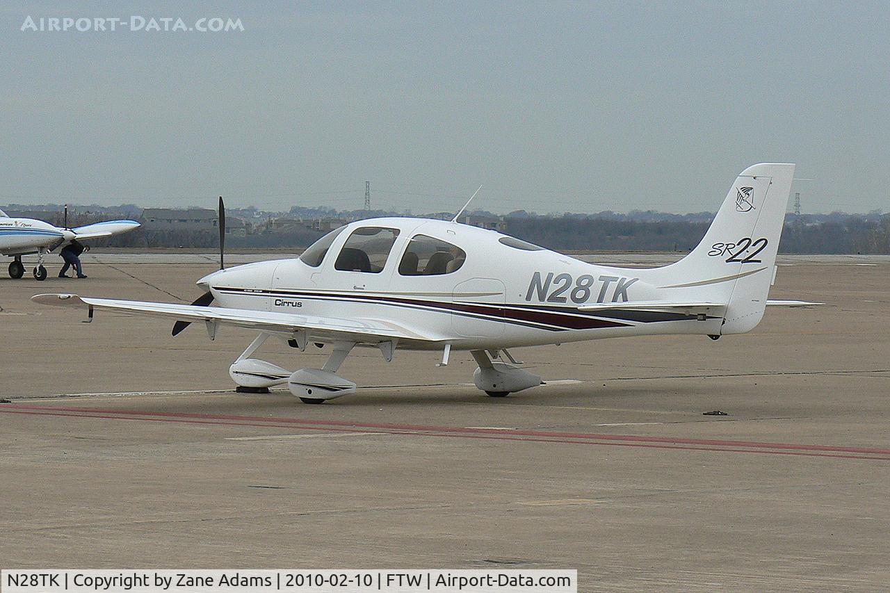 N28TK, Cirrus SR22 C/N 0263, At Meacham Field - Fort Worth, TX