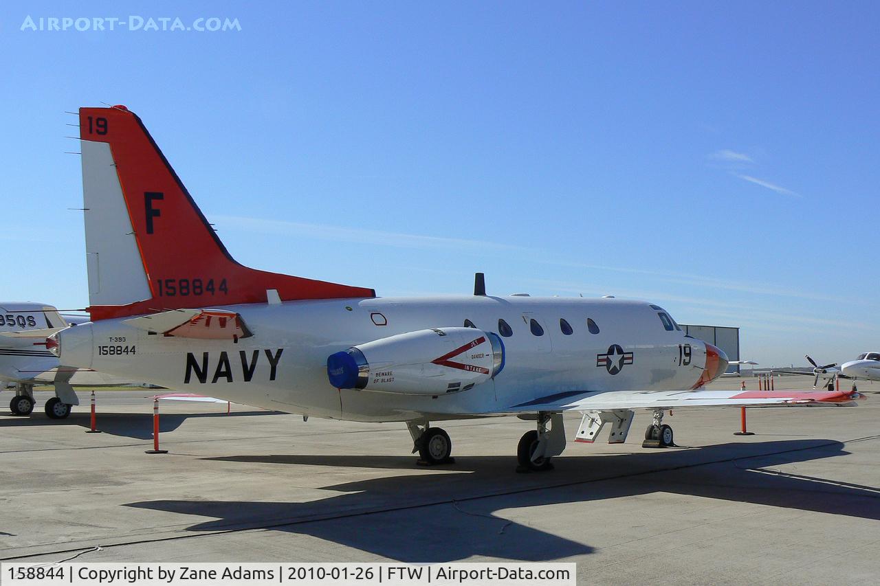 158844, North American Rockwell CT-39G Sabreliner C/N 306-55, At Meacham Field - Fort Worth, TX