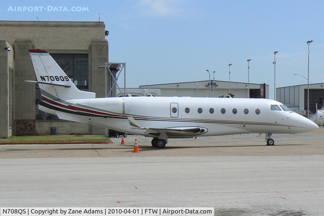 N708QS, 2002 Israel Aircraft Industries Gulfstream 200 C/N 069, At Meacham Field - Fort Worth, TX