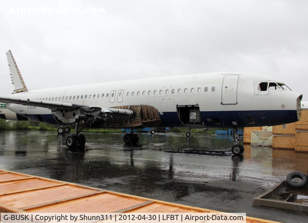 G-BUSK, 1990 Airbus A320-211 C/N 120, Dismantled for scrapping...