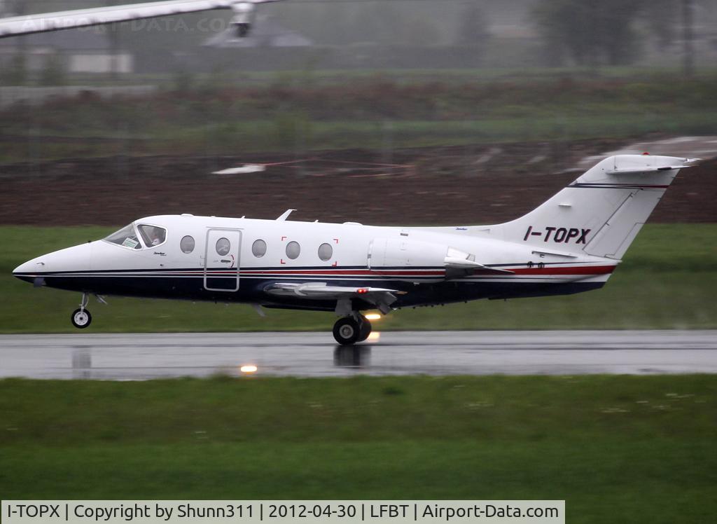 I-TOPX, 2008 Hawker Beechcraft 400A Beechjet C/N RK-579, Landing rwy 20