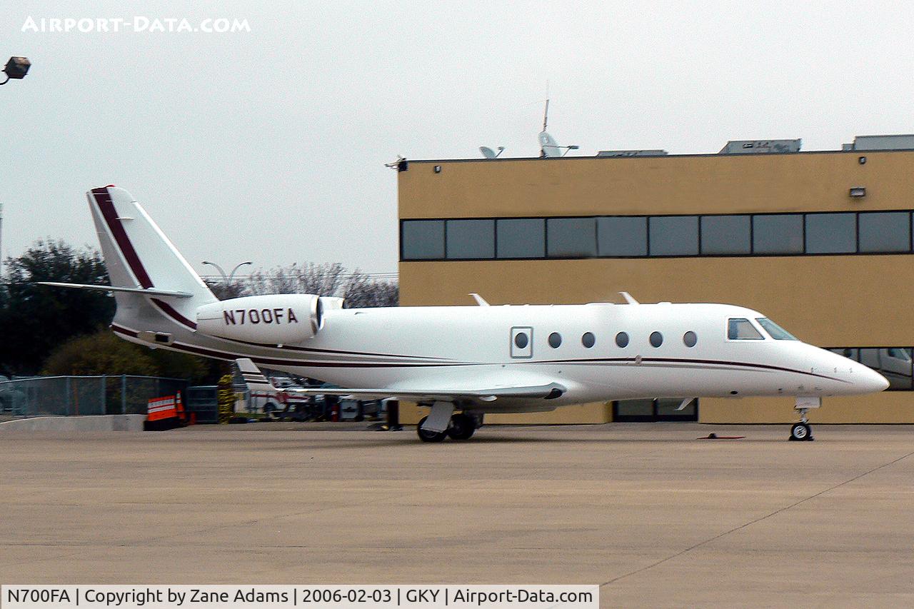 N700FA, Israel Aerospace Industries Gulfstream G150 C/N 278, At Arliongton Municipal Airport