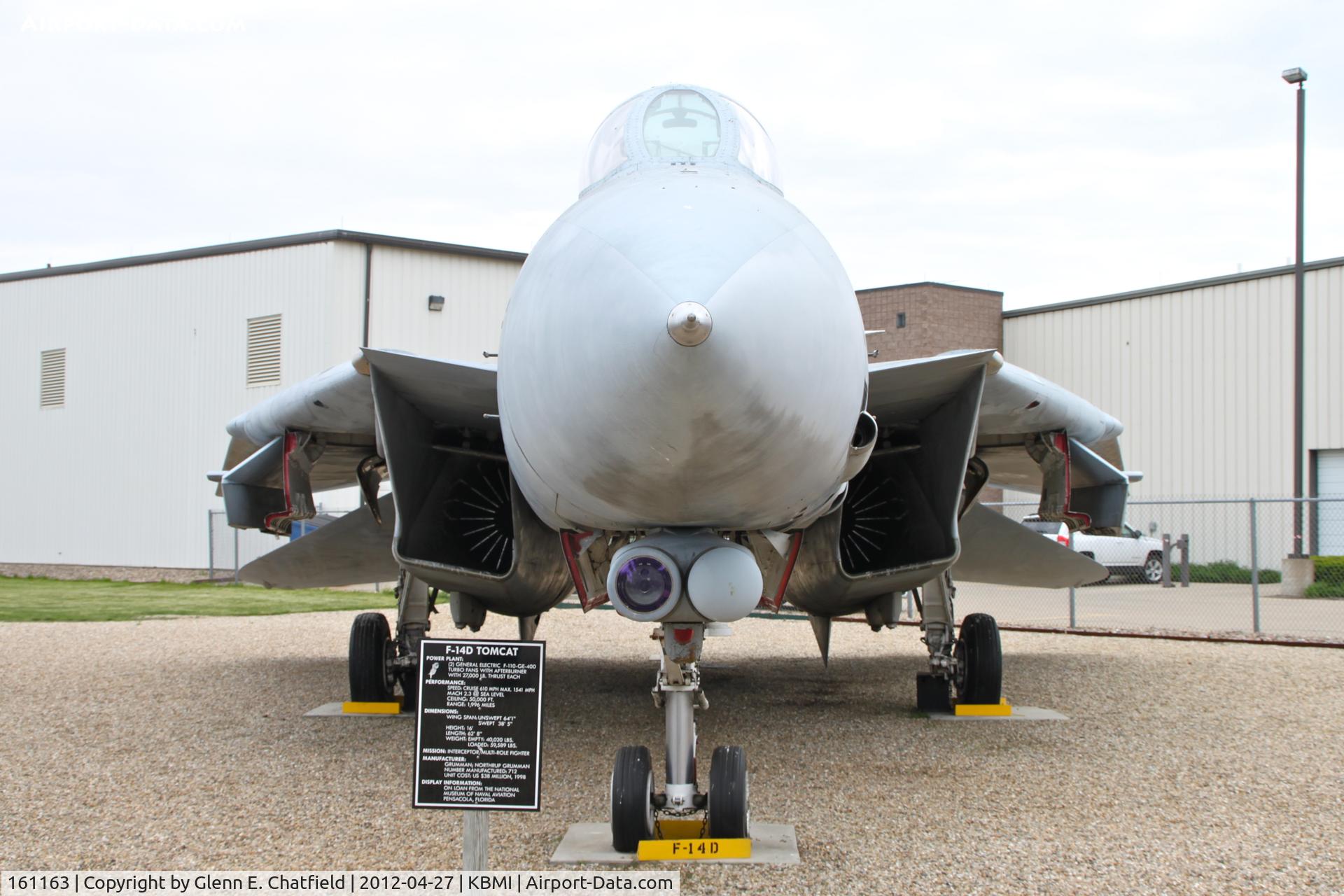 161163, Grumman F-14DR Tomcat C/N 390, At the Prairie Aviation Museum