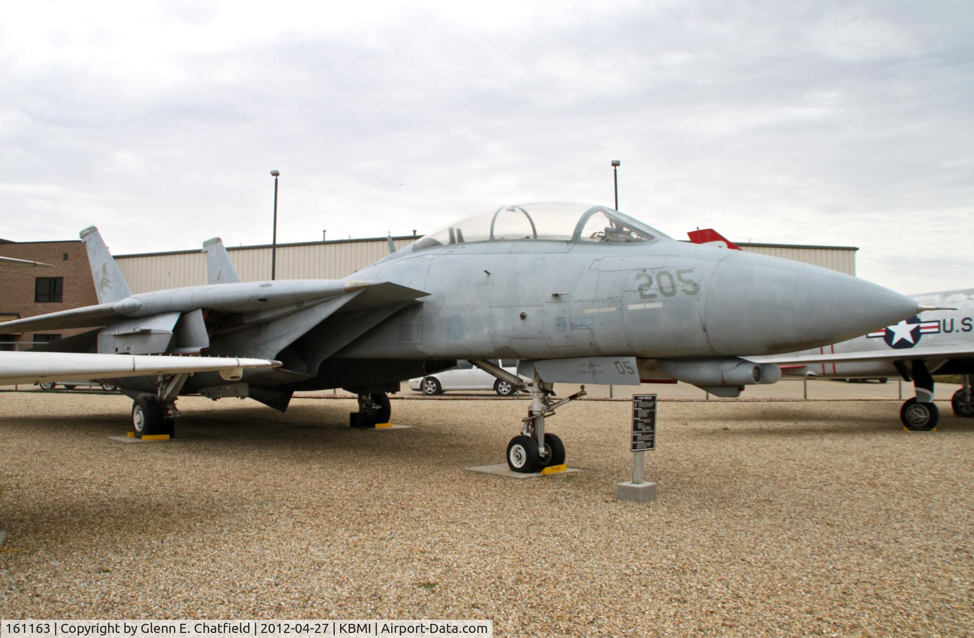 161163, Grumman F-14DR Tomcat C/N 390, At the Prairie Aviation Museum