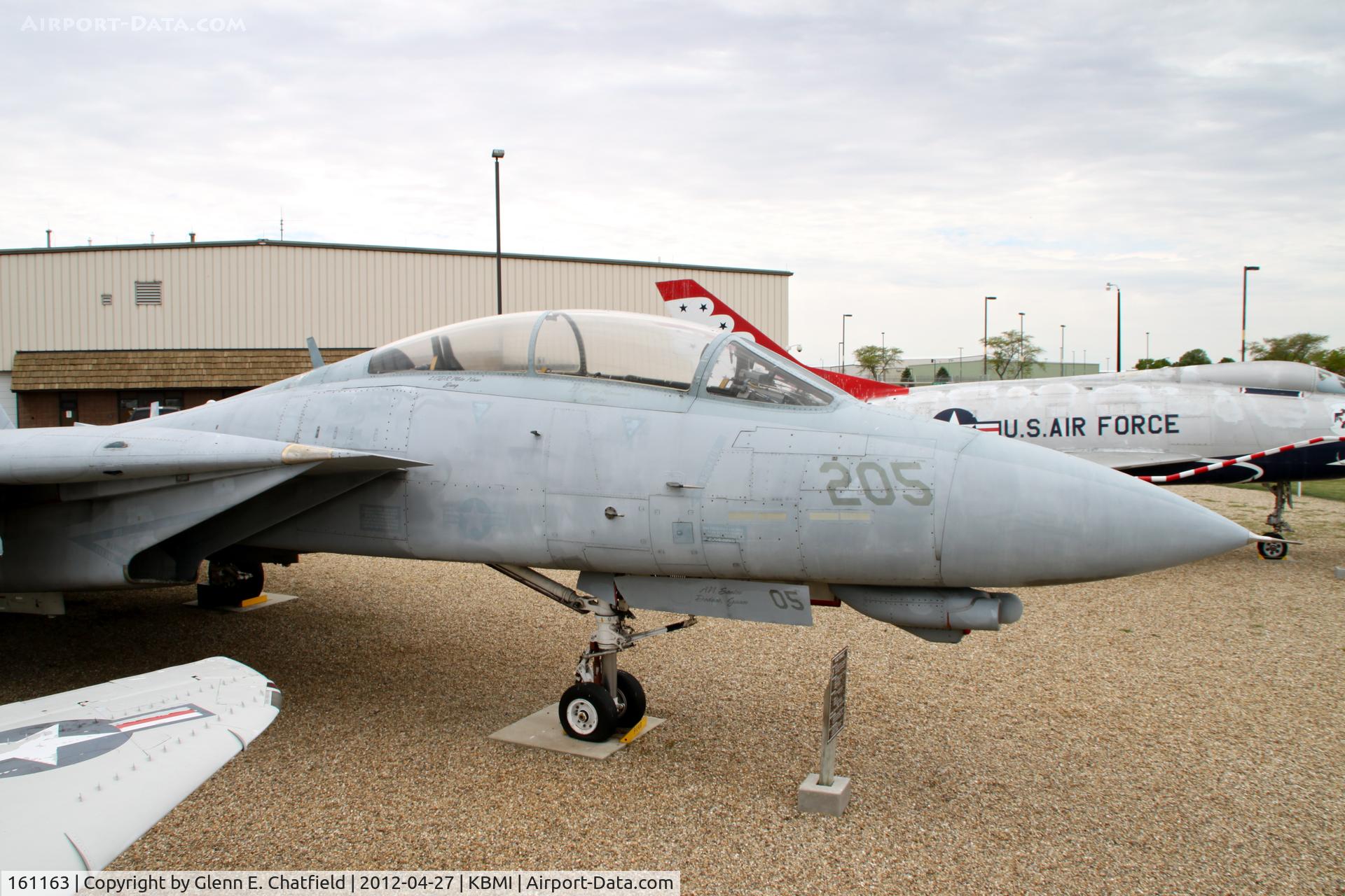 161163, Grumman F-14DR Tomcat C/N 390, At the Prairie Aviation Museum