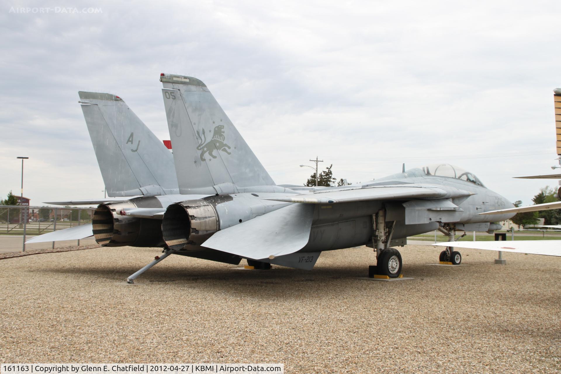 161163, Grumman F-14DR Tomcat C/N 390, At the Prairie Aviation Museum