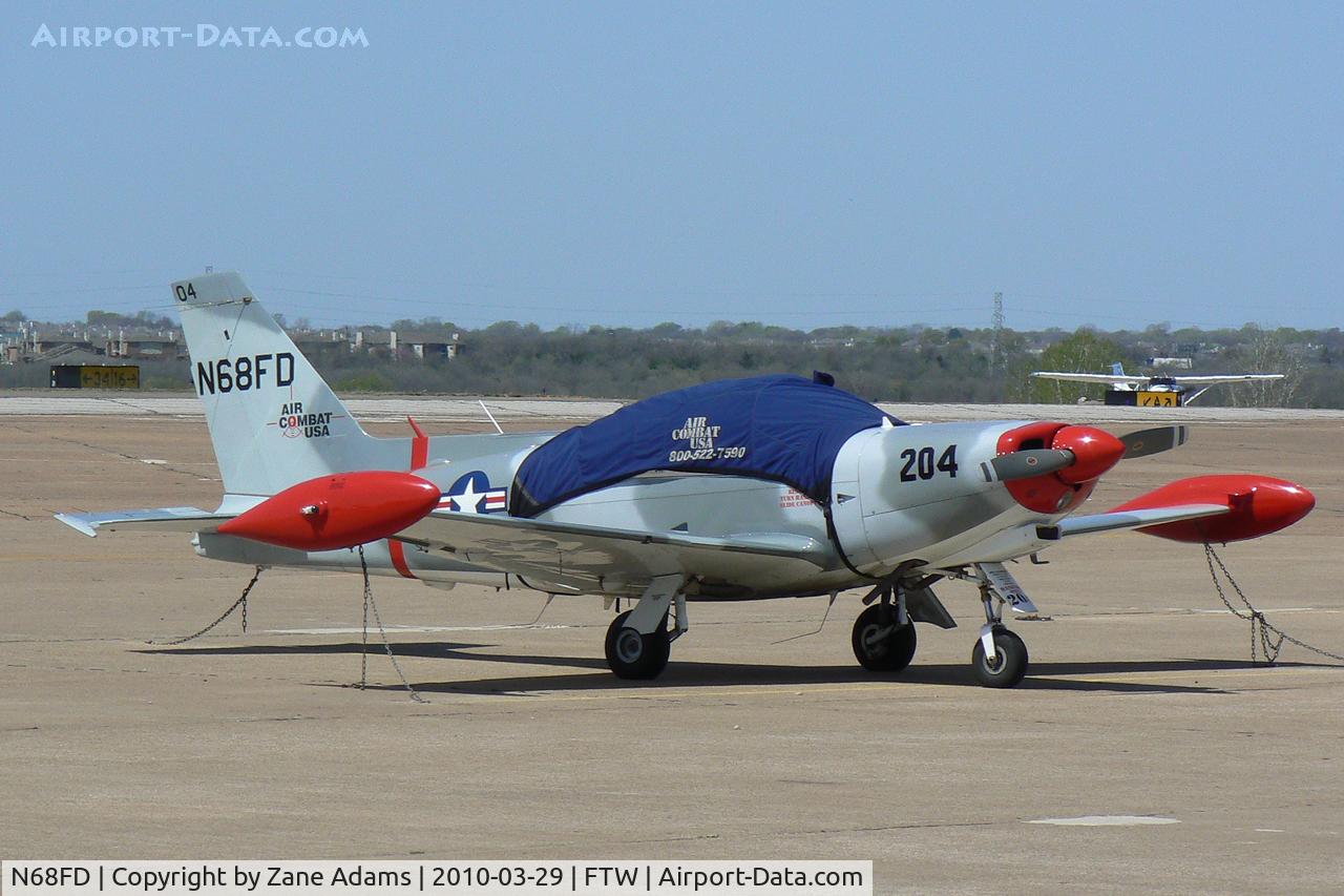 N68FD, 1988 SIAI-Marchetti F-260C C/N 306, At Meacham Field - Fort Worth, TX