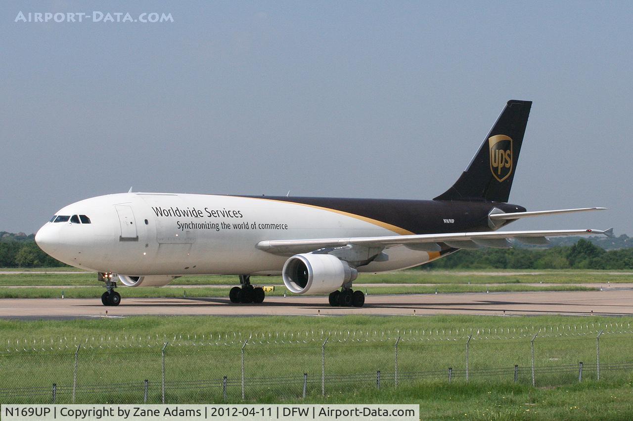 N169UP, 2006 Airbus A300F4-622R C/N 0864, UPS Airbus A300 at DFW Airport