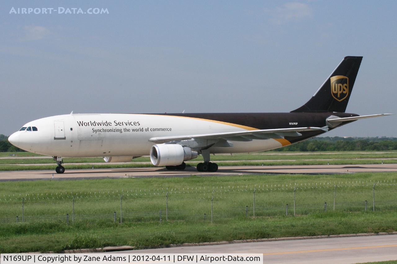 N169UP, 2006 Airbus A300F4-622R C/N 0864, UPS Airbus A300 at DFW Airport