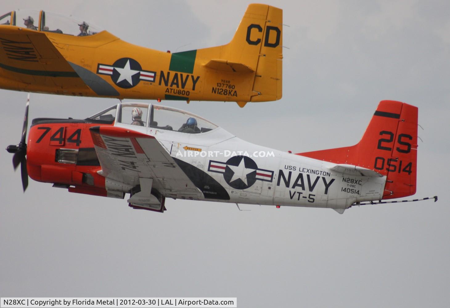 N28XC, 1954 North American T-28C Trojan C/N 226-91 (140514), Trojan