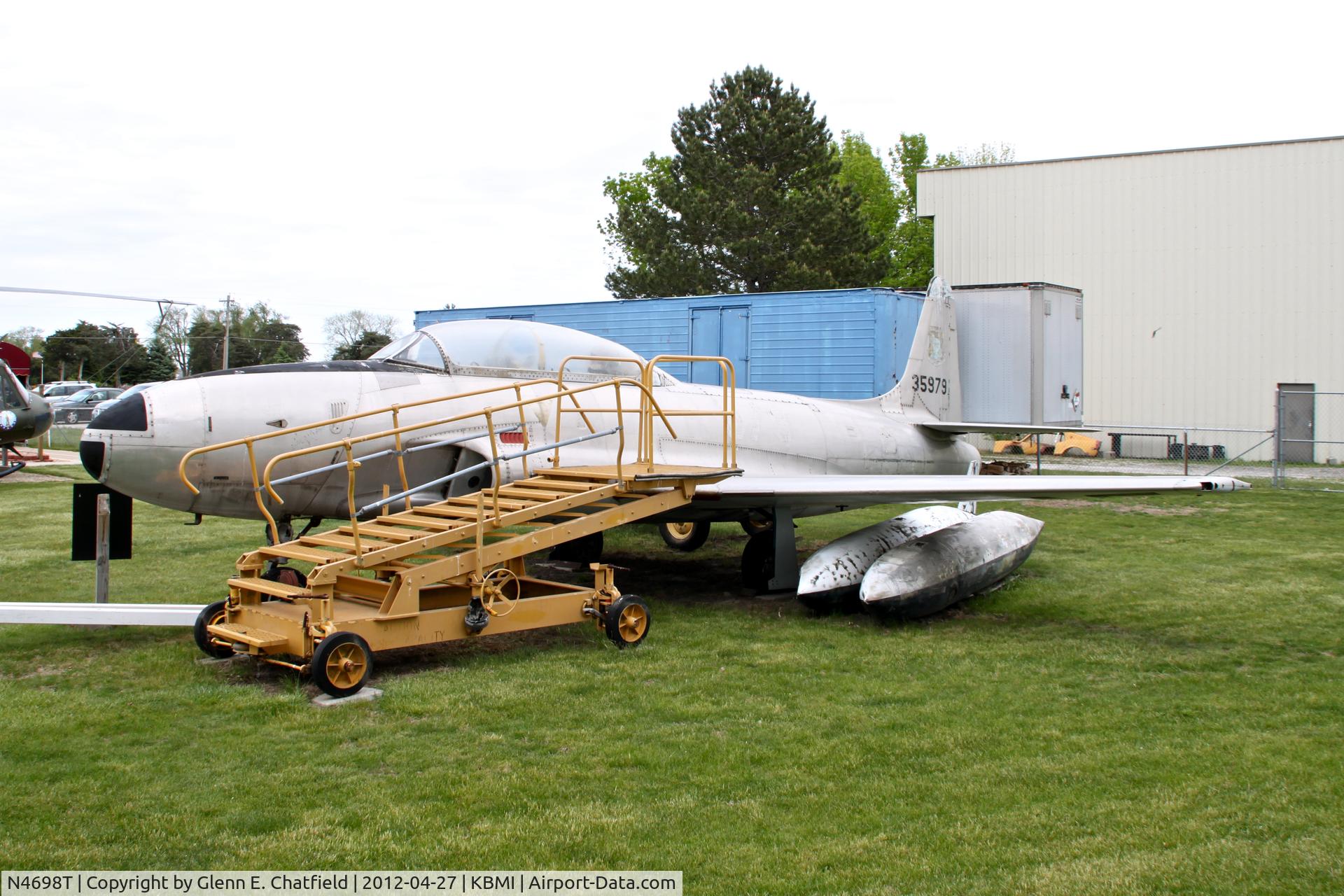 N4698T, 1954 Lockheed T-33A Shooting Star C/N 580-9461, At the Prairie Aviation Museum