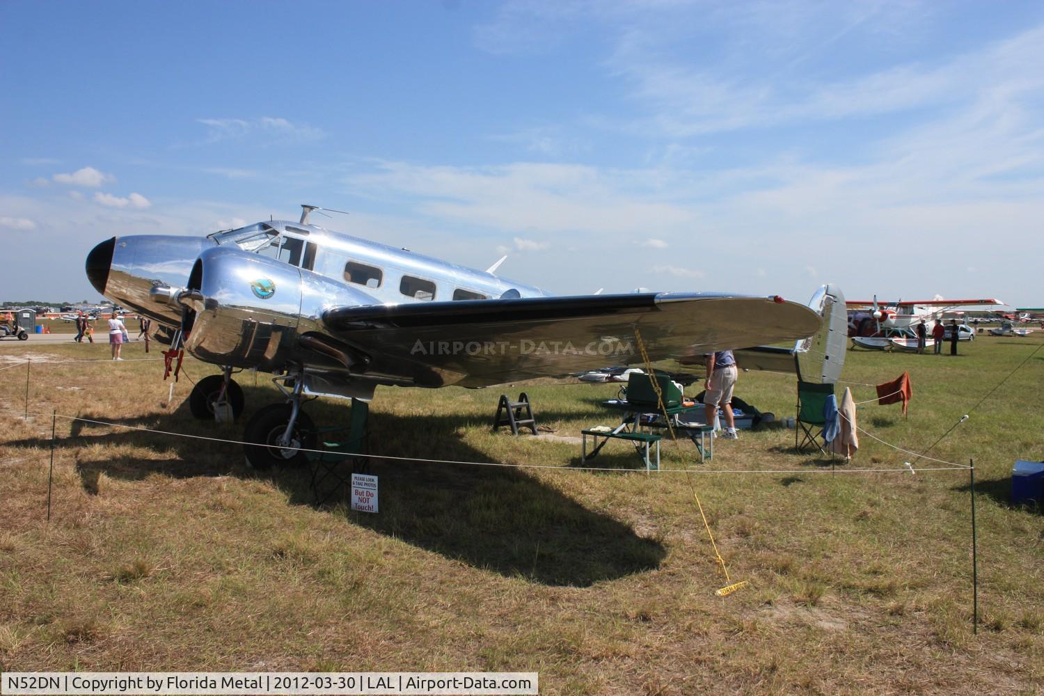 N52DN, 1952 Beech D18S C/N A-846, Beech D18S