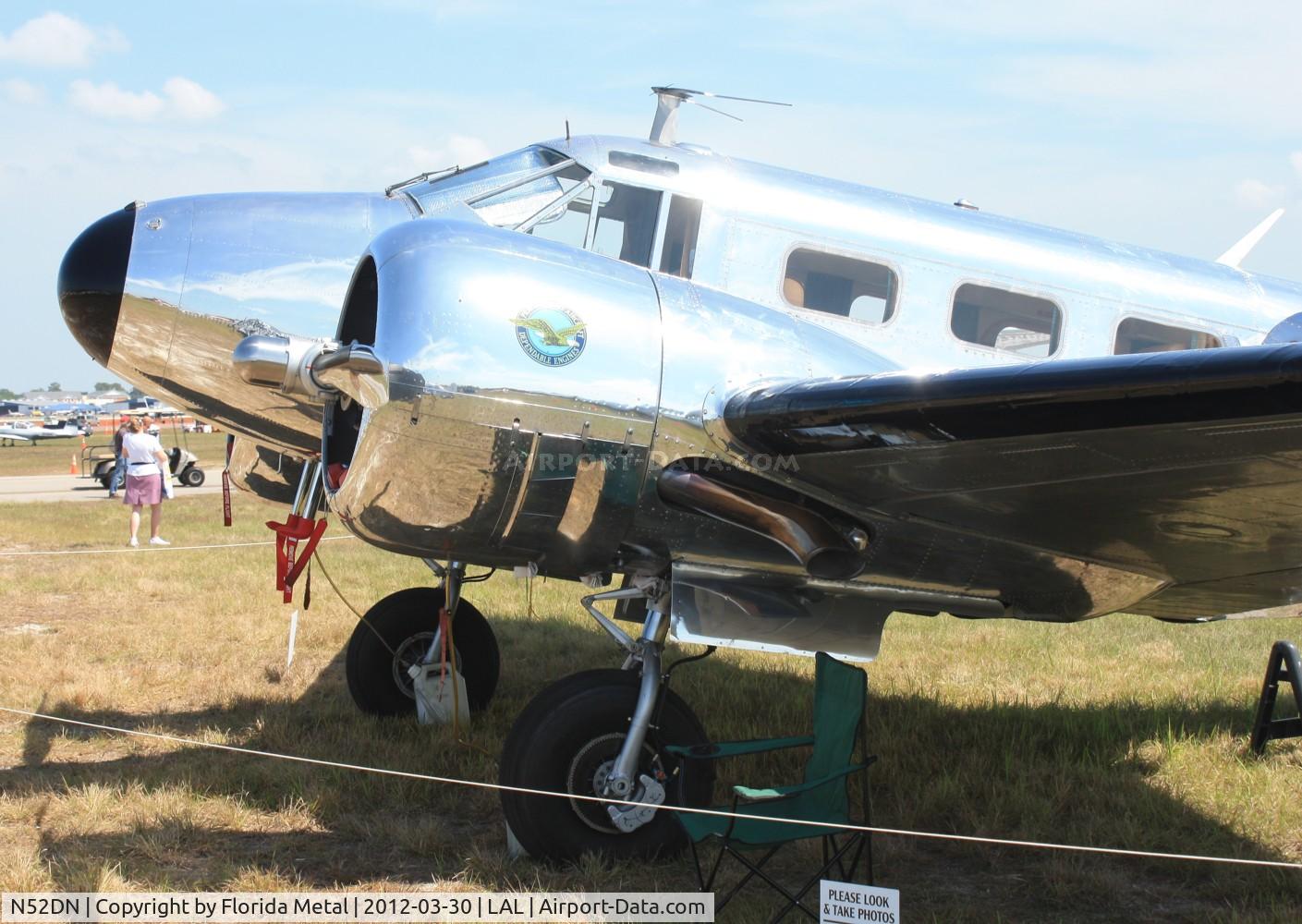 N52DN, 1952 Beech D18S C/N A-846, Beech D18S