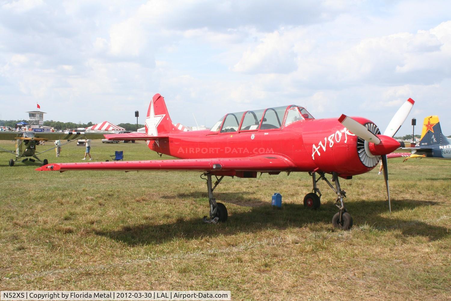N52XS, Yakovlev (Aerostar) Yak-52W C/N 9912203, Yak 52W