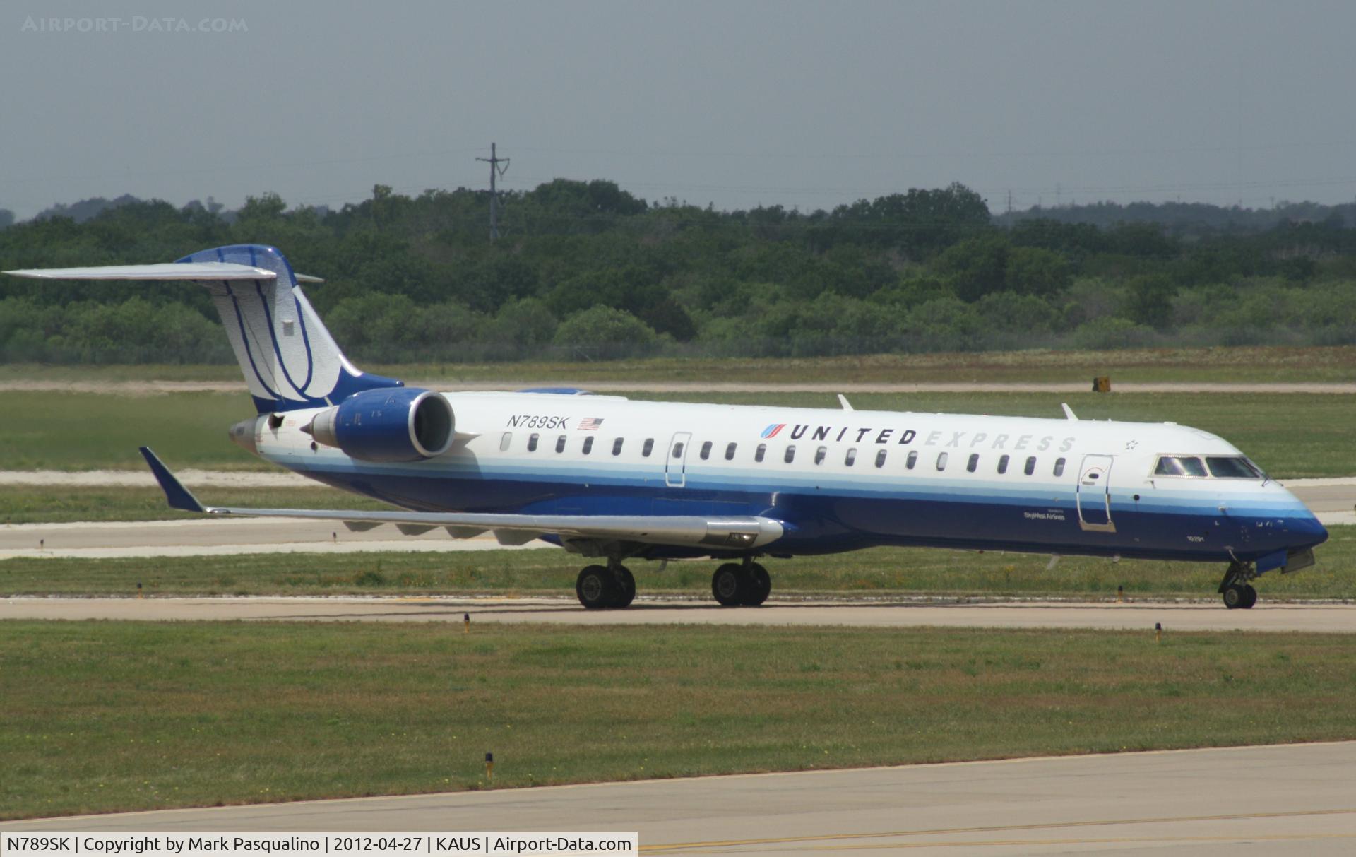 N789SK, 2009 Bombardier CRJ-700 (CL-600-2C10) Regional Jet C/N 10291, CL-600-2C10