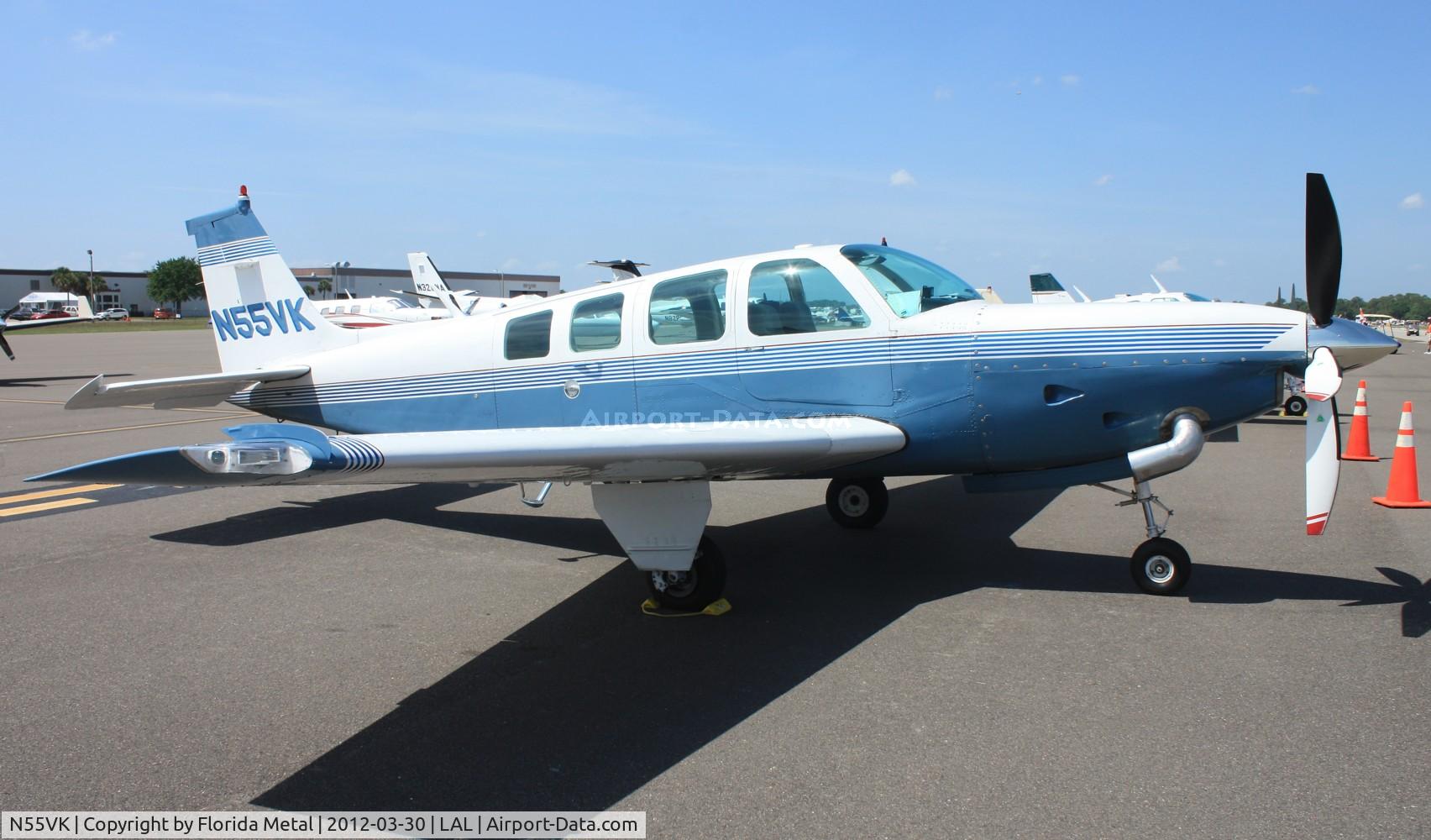N55VK, 2004 Beech 36 Baronanza Bonanza C/N 1, Baronanza