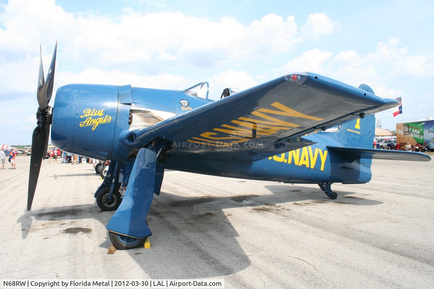 N68RW, 1947 Grumman F8F-2 (G58) Bearcat C/N D.1162, Grumman F8F-2