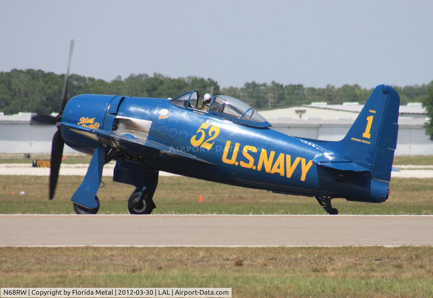 N68RW, 1947 Grumman F8F-2 (G58) Bearcat C/N D.1162, Bearcat