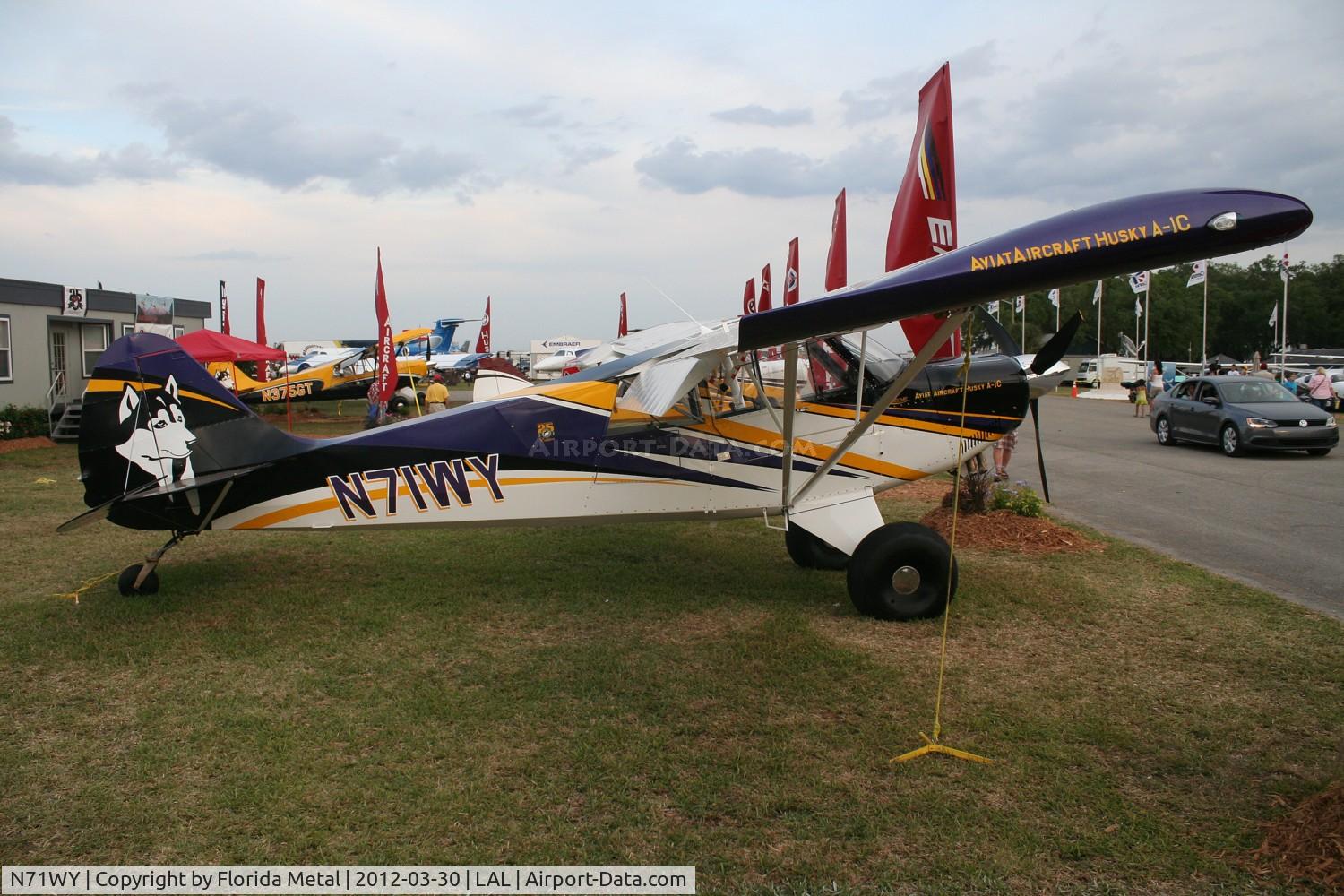 N71WY, Aviat A-1C-200 Husky C/N 3141, Aviat A-1C