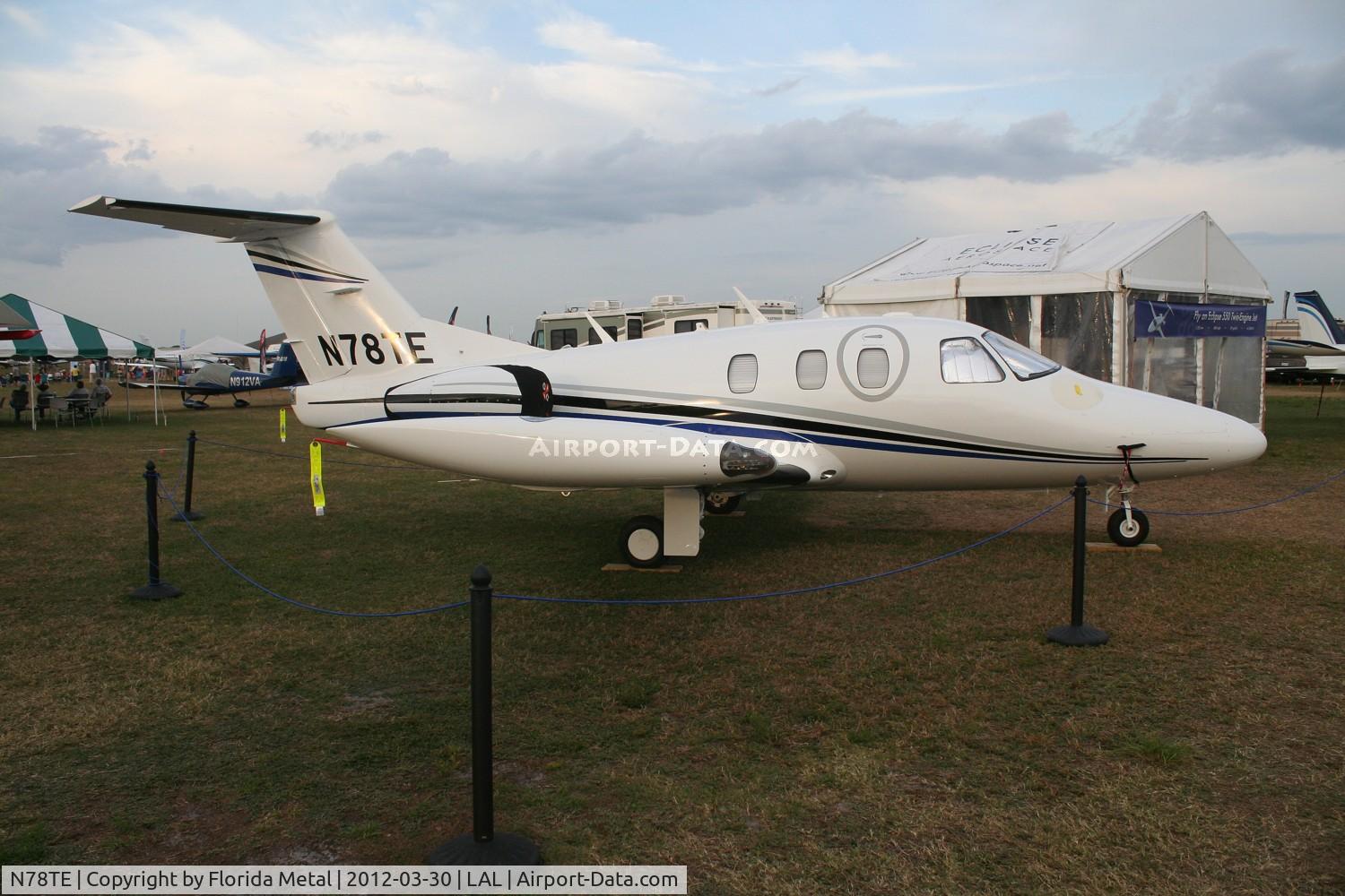 N78TE, 2007 Eclipse Aviation Corp EA500 C/N 000078, Eclipse EA500