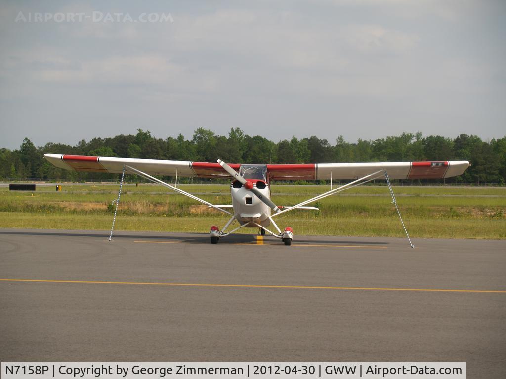 N7158P, 1963 Champion 7GCB C/N 175, Apron Parking - Goldsboro/Wayne Executive Jetport