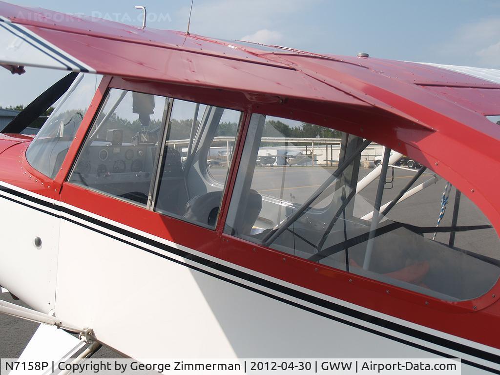 N7158P, 1963 Champion 7GCB C/N 175, Parked