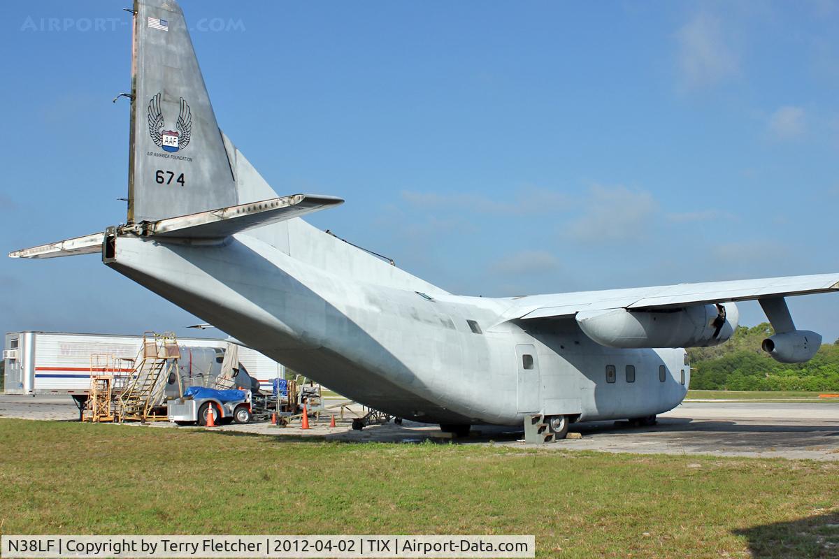 N38LF, 1954 Fairchild C-123K Provider C/N 20123, At Space Coast Regional Airport
