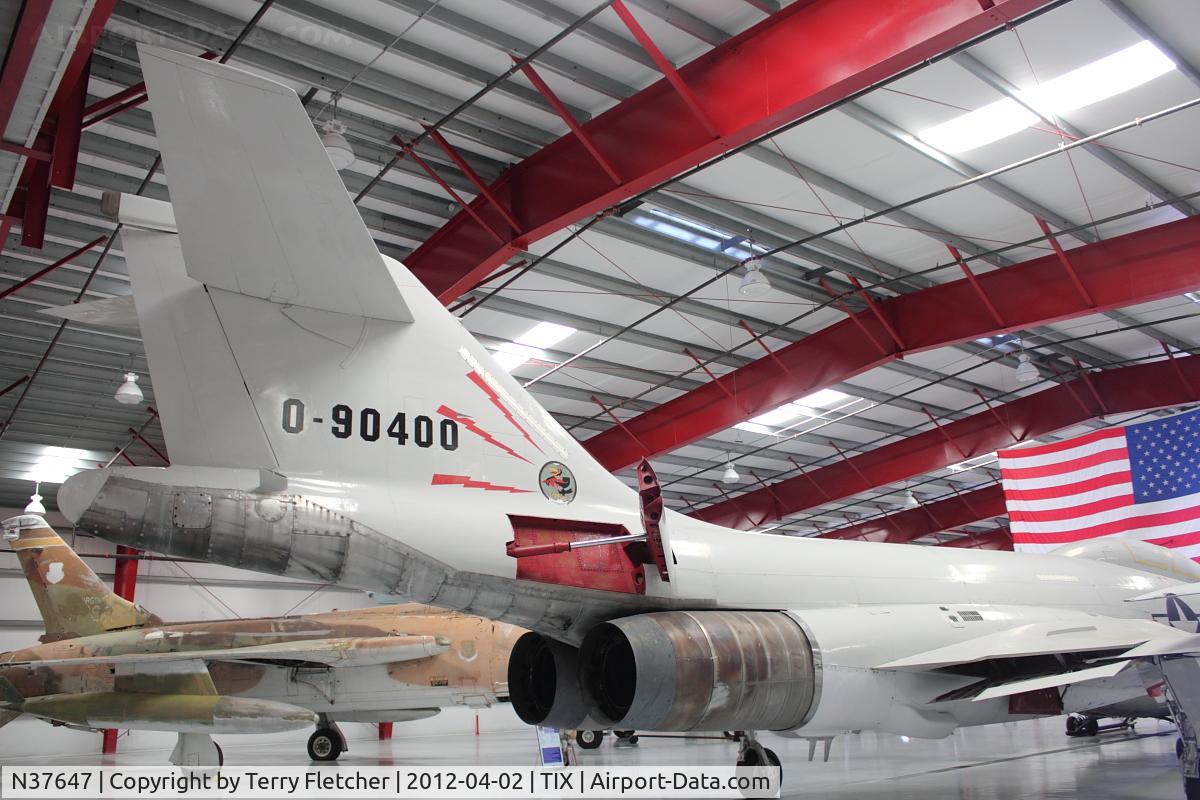 N37647, 1959 McDonnell F-101F Voodoo C/N 724, At Valiant Air Command Air Museum, Space Coast Regional  Airport (North East Side), Titusville, Florida