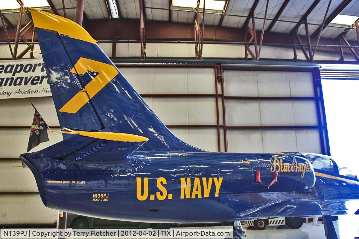 N139PJ, 1982 Aero L-39 Albatros C/N 232226, At Valiant Air Command Air Museum, Space Coast Regional  Airport (North East Side), Titusville, Florida