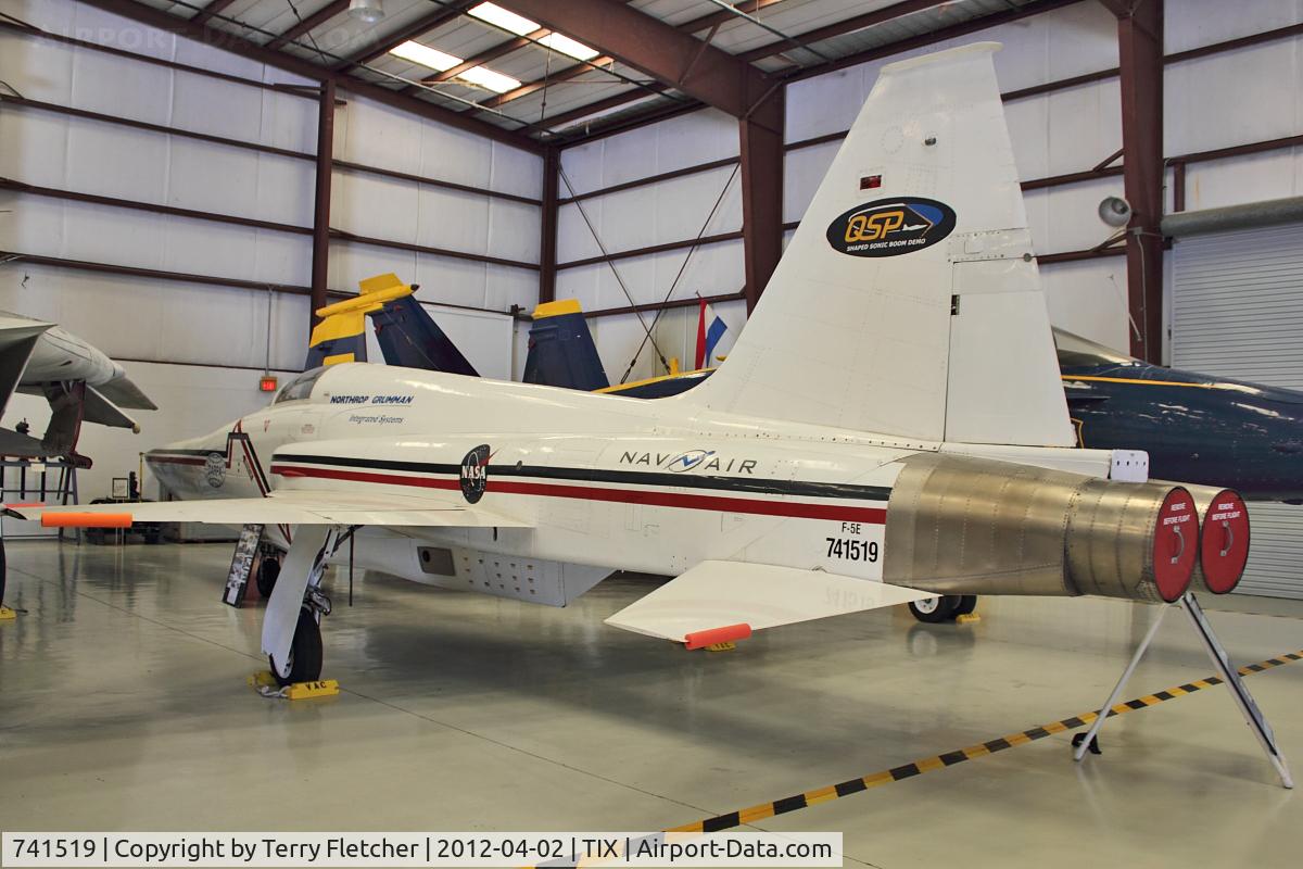 741519, 1974 Northrop F-5E Tiger II C/N R.1177, At Valiant Air Command Air Museum, Space Coast Regional  Airport (North East Side), Titusville, Florida